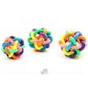 Pet Dog Ball Toys Colorful Bell Woven Toy Popular Dog Bite Resistant Rubber Pet Chewing Playing Fetching Nice Ball Products