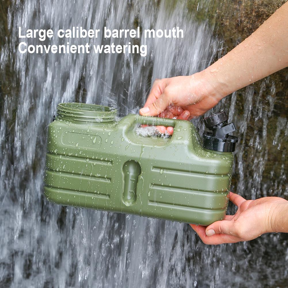5L Water Storage Container with Faucet Water Dispenser Carrier Large Capacity Water Container Jug for Vehicle Car Camping