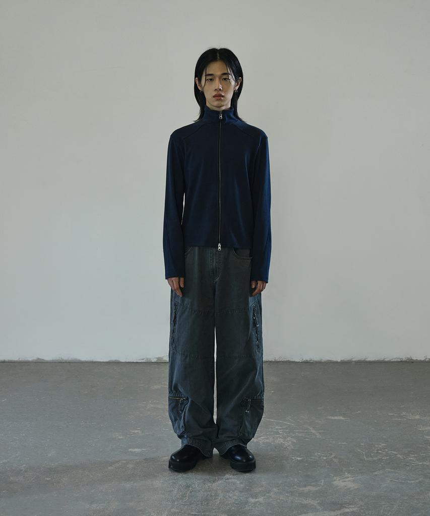 Seukeulaeteulpigsel Vtg Fade Cargo Pants [Charcoal]