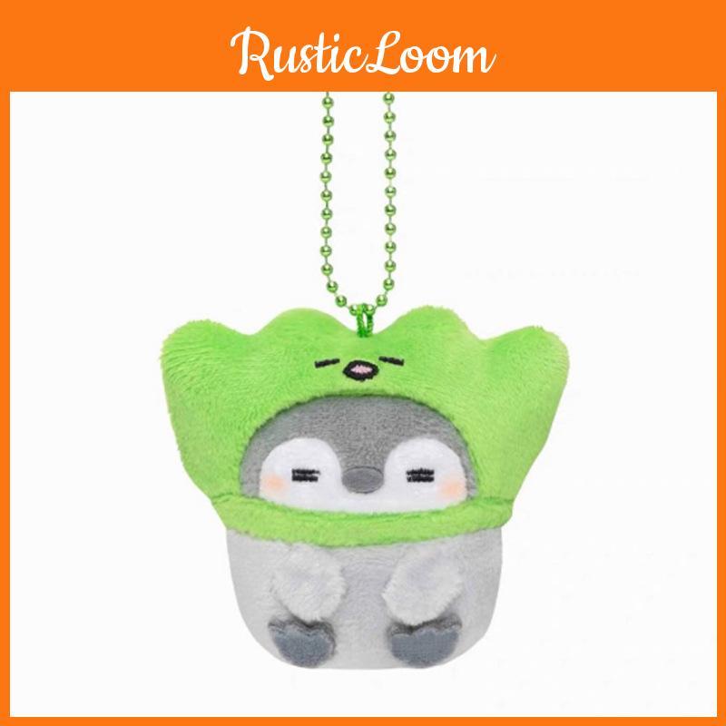Octopus Cactus Penguin Baggage Grass Plush Pendant Keychain Cartoon Doll Plush