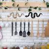 Set of 2 Wood Snake Witchy Art Hanging Sign for Apartment Bedroom Wall Decortion
