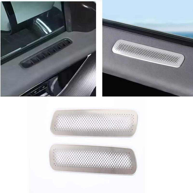 Abaiwai For Chery Tiggo 9 2025 Car Door Audio Speaker Cover A/c Pillar Tweeter Seat Horn Rear Panel Loudspeaker Stickers