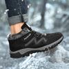 Couple's Plus Velvet Warm Outdoor High Top Cotton Shoes Snow Boots Hiking Shoes Casual Shoes