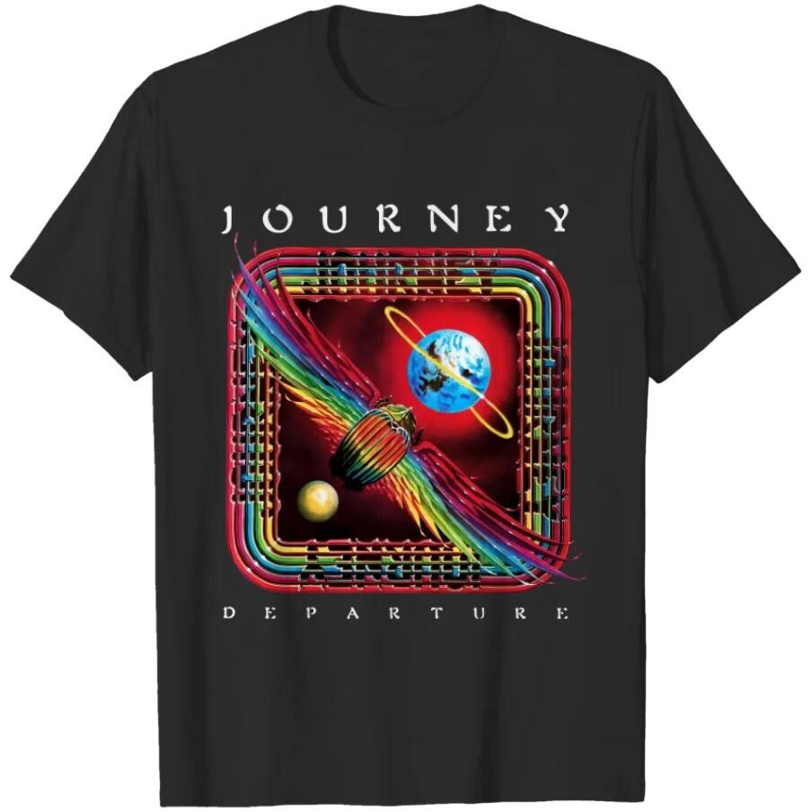 Departure Journey Rock Band Shirt Journey Band T-Shirt Unisex Gift For Fan Unisex T-Shirt L