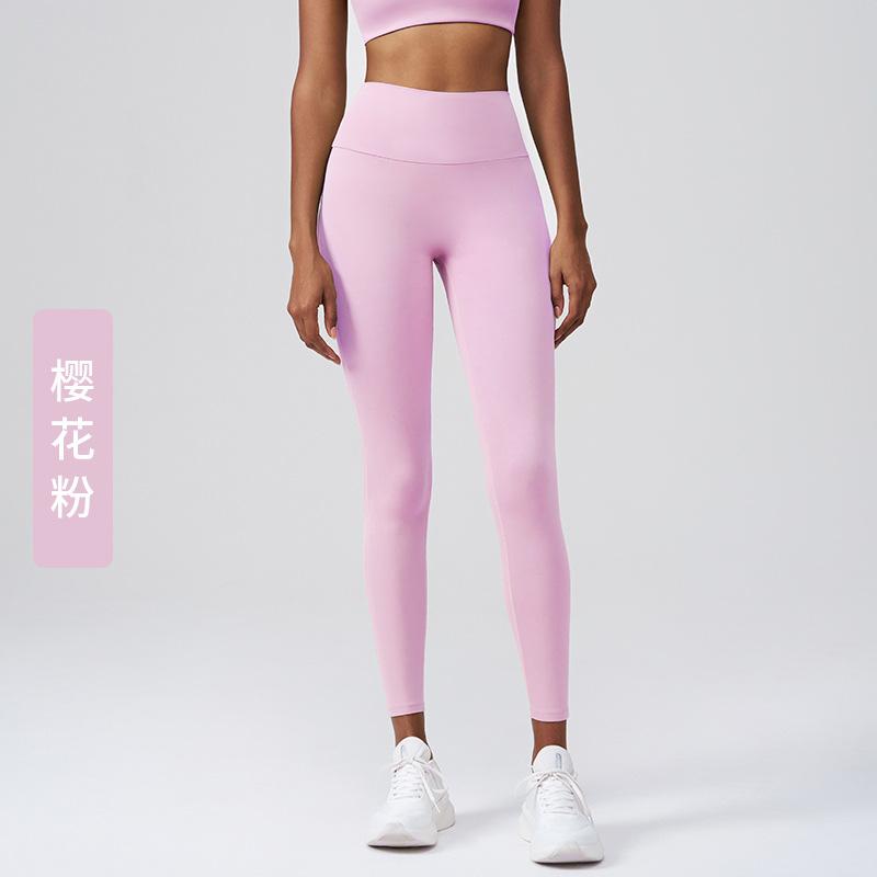 Weiman Back Pocket Tooling Yoga Pants Women's High Waist Hip Lift Sports Fitness Pants Versatile Exterior Leggings