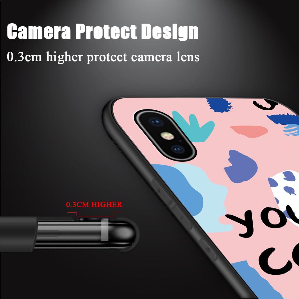 Husă de telefon drăguță cu benzi desenate sportive pentru fete