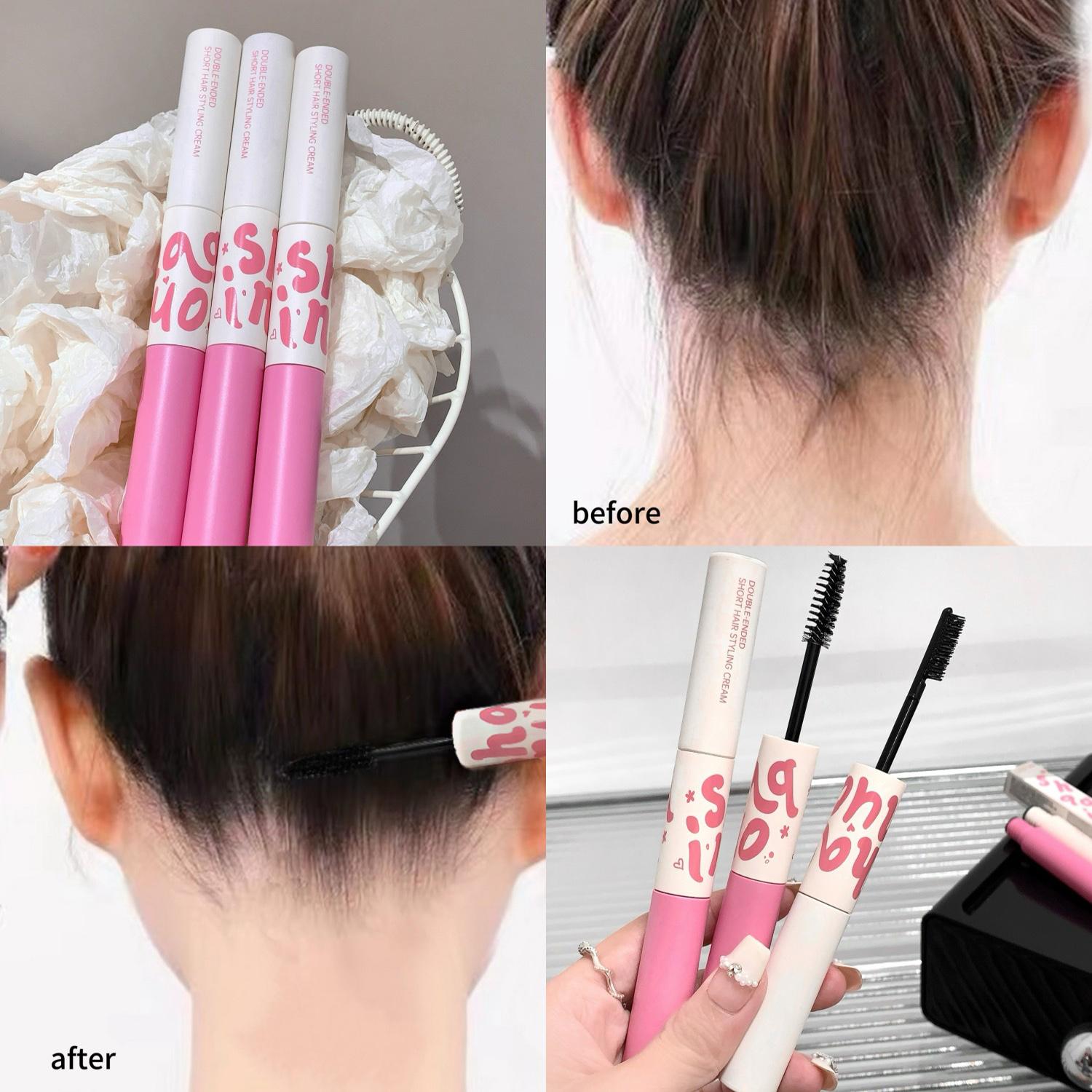 

SHAQINUO Double-ended Hair Styling Cream Anti-Frizz Long-lasting non-greasy bangs fixed For Children