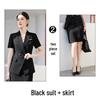 Women's Summer Short-Sleeve Suit for Elegant Professional Look