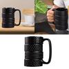 Creative Tire Mug Large Capacity Ceramic Cup Unique European Style Office Mug