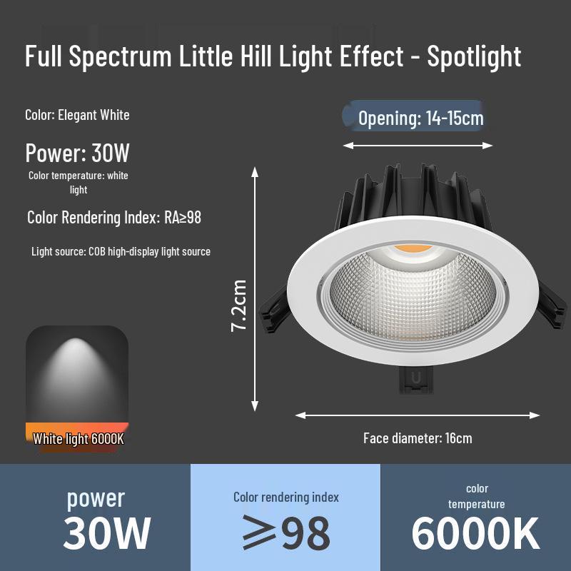 Recessed Super Bright Ceiling Downlight for Home and Commercial Spaces