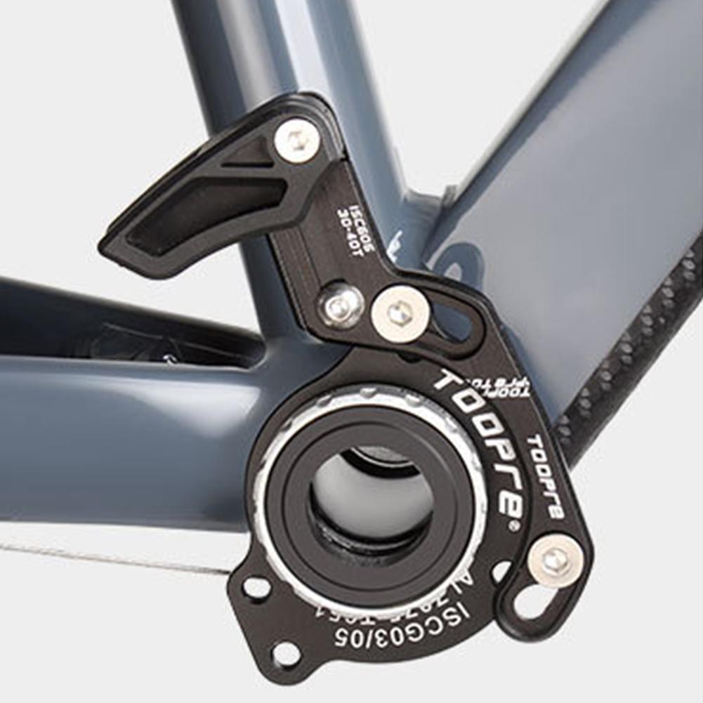 MTB Mountain Bike Chain Guide with Screws Bottom Bracket Plate Conversion Bottom Bracket Conversion Adapter for ISCG03 ISCG05