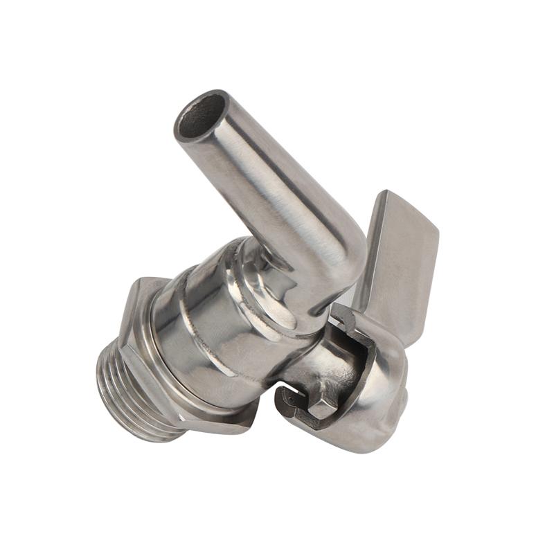 Stainless Steel Beer 1/2" Faucet Tap 200PSI For HomeBrew Barrel Fermenter Wine Beer Beverage Juice Dispenser Spigot Drink Kegs