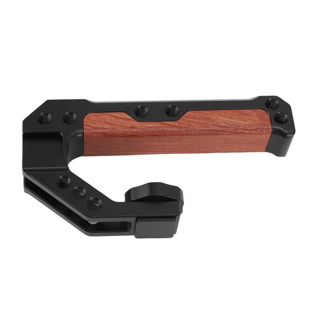Camera Cage Top Handle with 14in 38in Screw Holes with 3 Cold Shoe Adapters CNC Machining Non