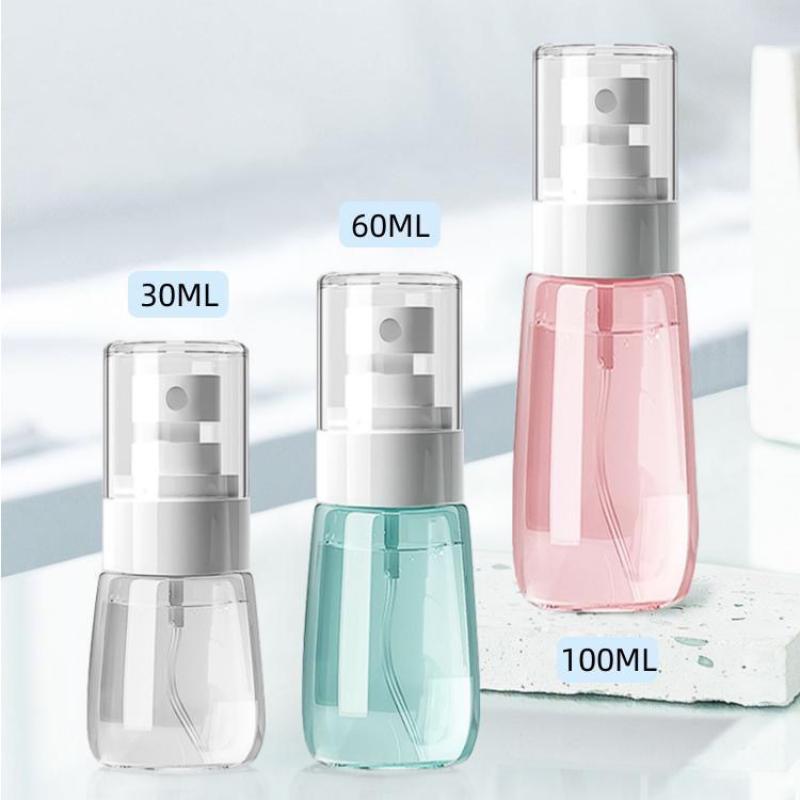 Refillable Spray Bottles Alcohol Atomizer Mini Fine Mist Liquid Containers for Skin Care Makeup Travel Accessories