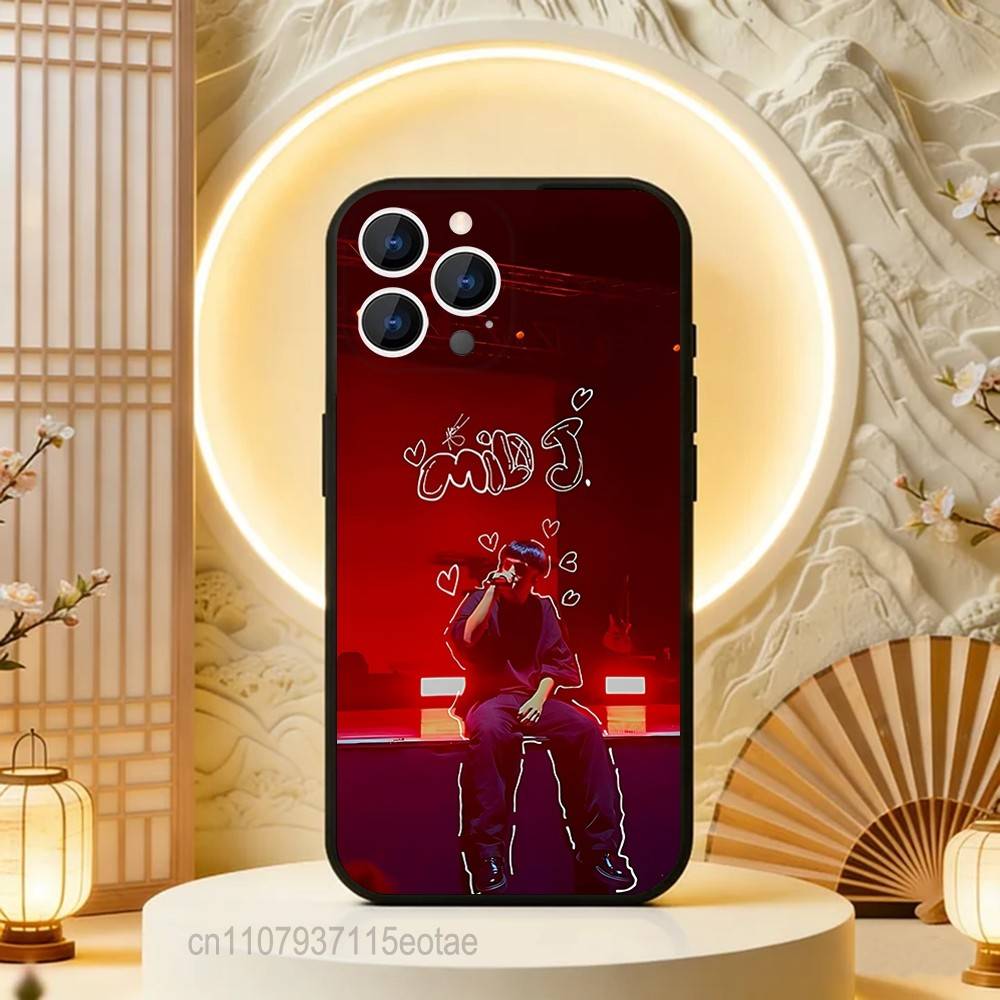 Singer Milo J Black Soft Case For iPhone 17 13 14 15 11 16 12 Pro Max Pro Max Plus E Air Mini Phone Cover Shell