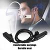 Comfortable Earplugs Air Conduction Earpiece Headset with PTT Button for Baofeng UV-9R
