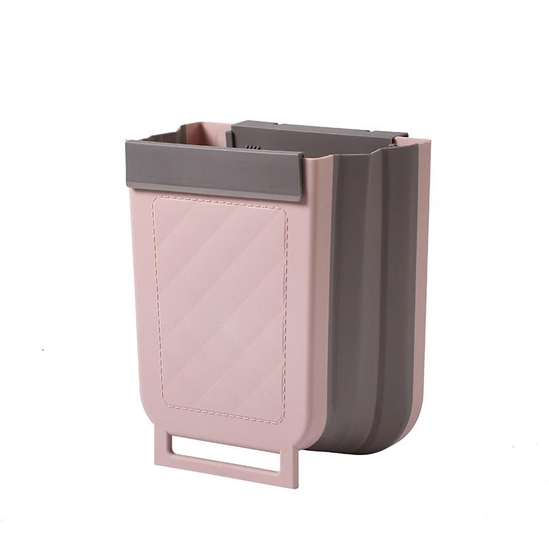 1pc Separate Trash Can Wastebasket Recycle Bin Thicken Food Kitchen Durable Save Hanging Home Space Waste Large Garden Garbage