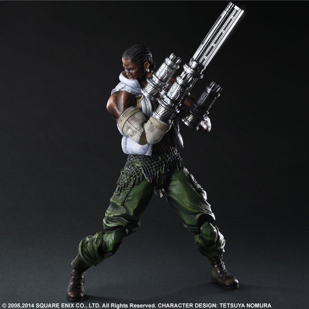 FINAL FANTASY VII ADVENT CHILDREN PLAY ARTS Kai Barret Wallace (Figurina de actiune pictata PVC)