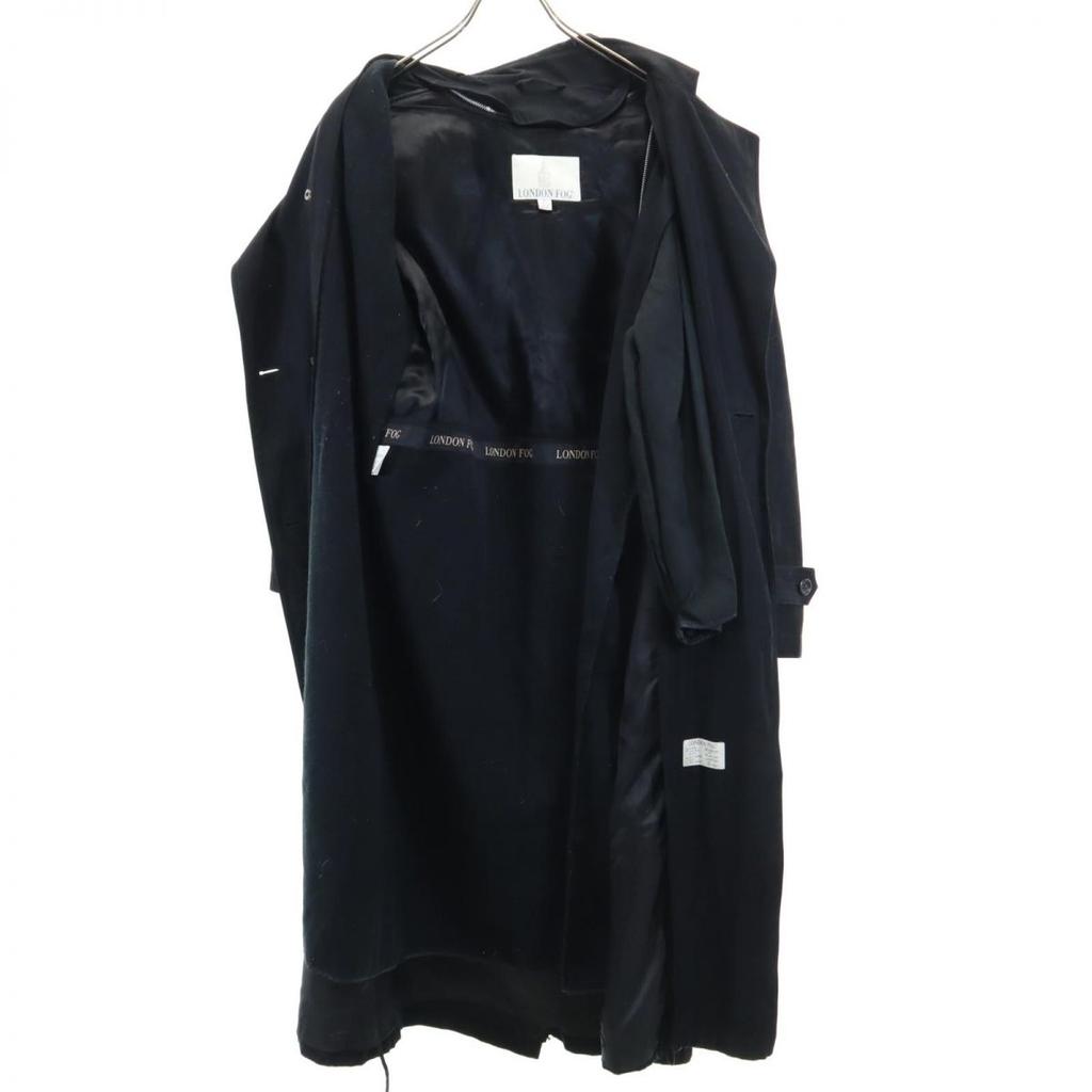 LONDON FOG with liner trench coat 8PET black Women Used