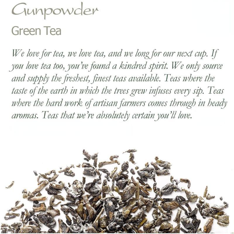 Зеленый чай Gunpowder из Китая - Heaven Tea - Чай в гранулах - Zhu Cha Zucha 100г — фото 5