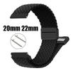 20mm 22mm Straps For Samsung Galaxy Watch 4/5/6/7/6 classic/5 Pro/Gear s3 44mm 40mm Braided correa bracelet Huawei GT2e 3 4 Band