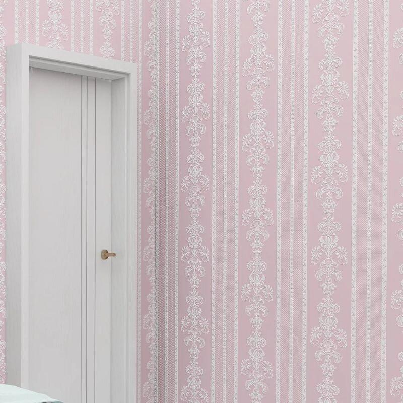 el bedroom living room solid color self-adhesive wallpaper non-woven fabric thick wallpaper stickers TV background wall