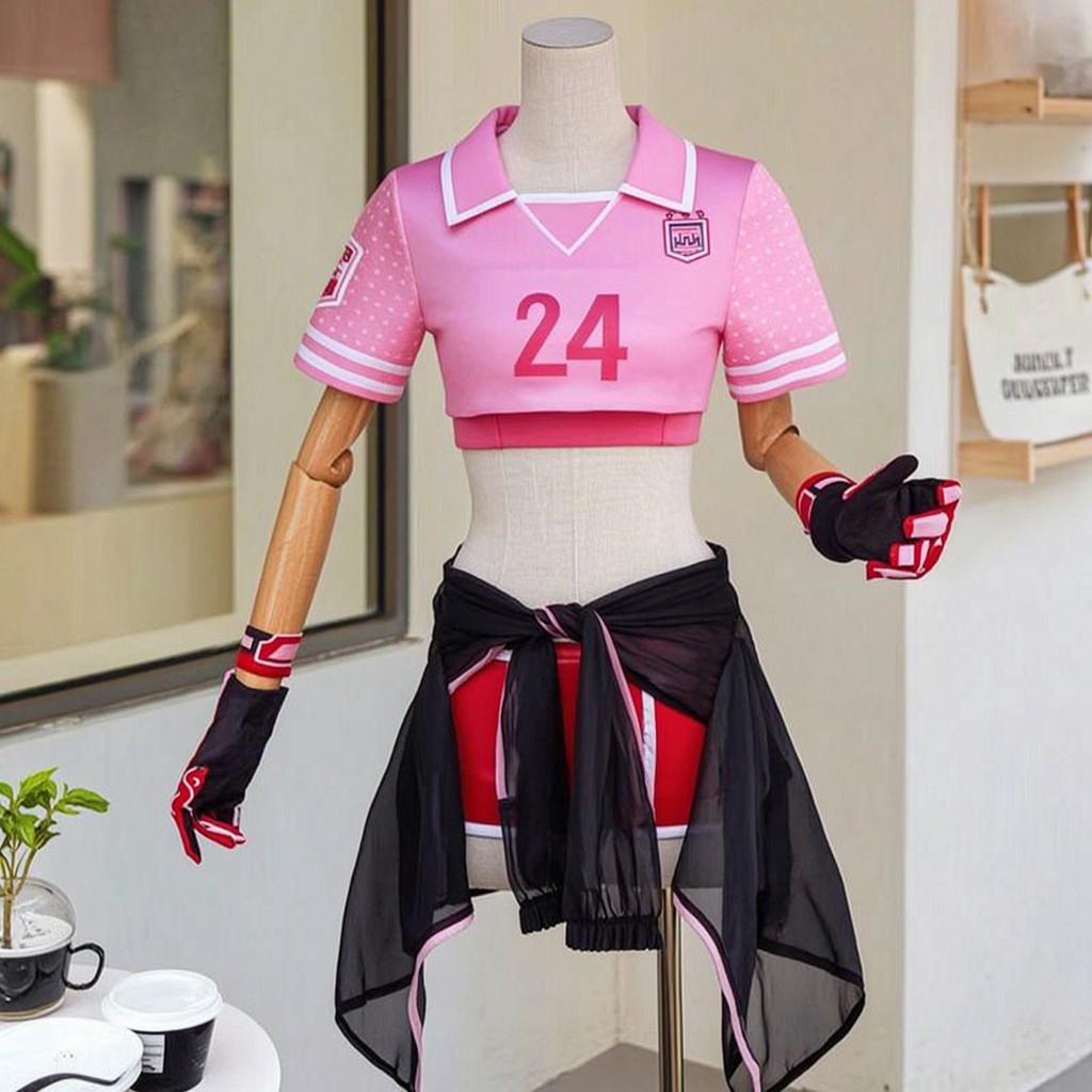 Naraka Bladepoint Lannie Cosplay Suit With Polyester Fabric For Anime Conventions And Role Play