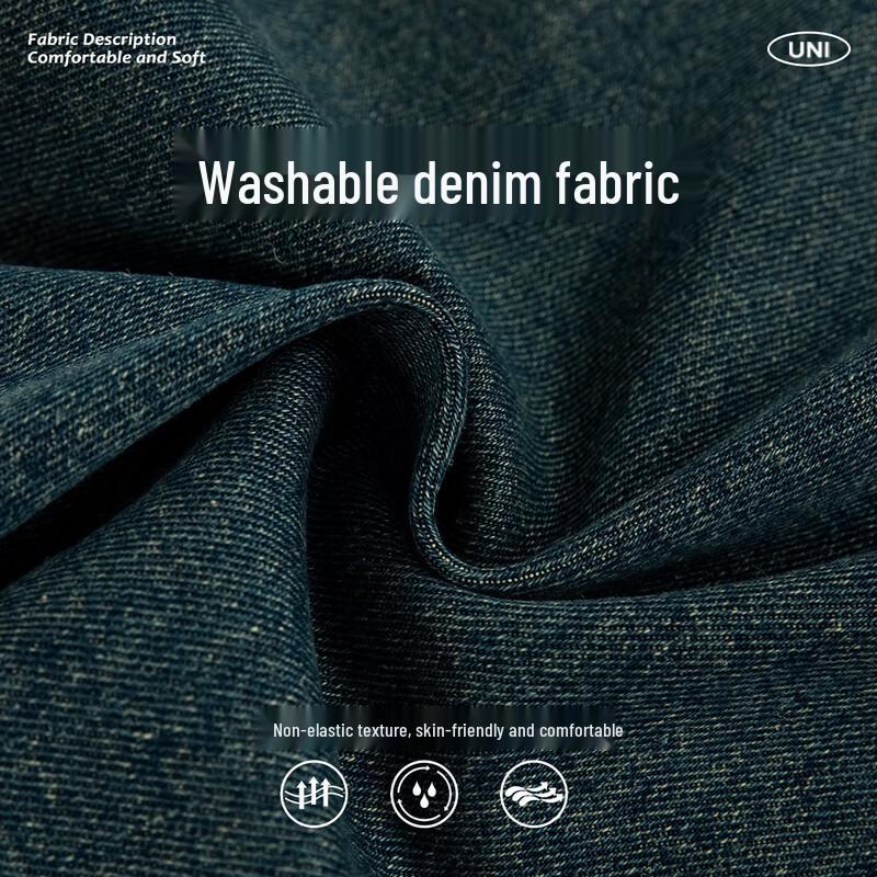 UNIFREE Rhinestone Flared Wide-Leg Jeans