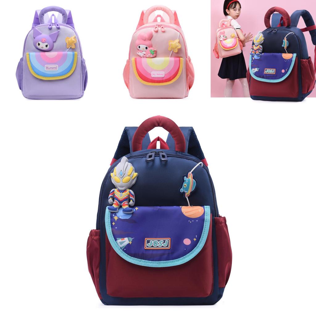 Kuromi Kids School Backpack With Large Capacity And Cartoon Design For Preschool Children