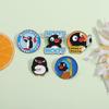 Creative Penguin-Shaped Metal Brooch Pin - Simple Animal Accessory