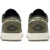 (GS) Air Jordan 1 Low 'Black Toe Medium Olive' Kids' 553560-092