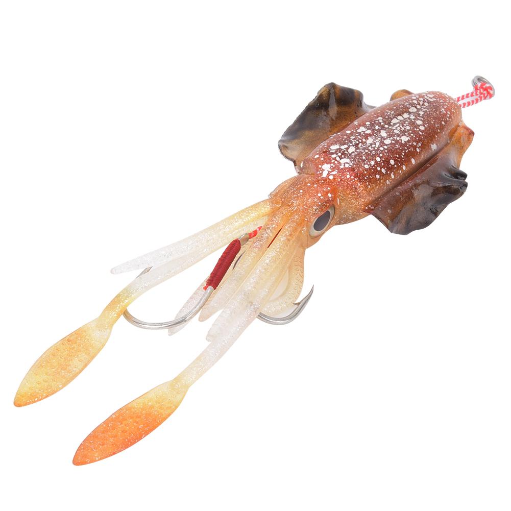 

Soft Luminous Fishing Bait UV Octopus Squid Lure Fishing Tackle Accessory3#