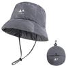1Pc Lightweight Folding Padded Warm Hats Women Winter Bucket Hat Waterproof Cap