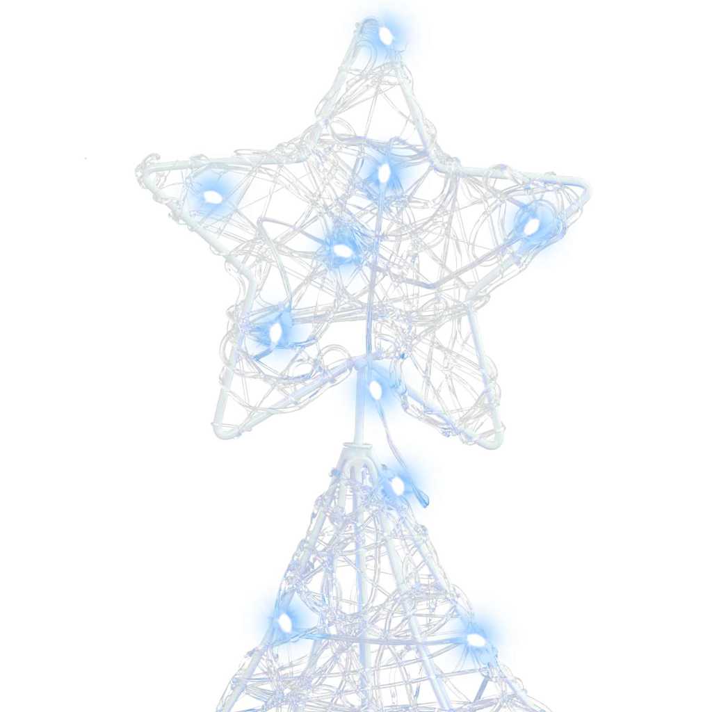 Christmas Tree with 100 Cold White LEDs 120 Cm Acrylic