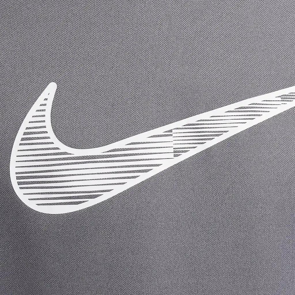 Nike Dri-Fit Trophy 23 Comfortable Stylish Simple Short Sleeve T-Shirt Kids Tops Smoke-Gray HF8079-085