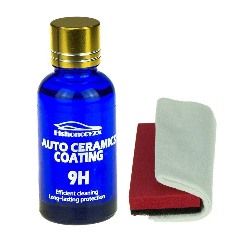 3Pcs 9H Car Plated Crystal Ceramic Coating Super Hydrophobic Glass Polishing Coating Set Without Box Car Paint Maintenance Fluid