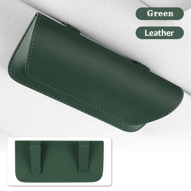 

Автомобильный футляр для очков, держатель для солнцезащитных очков, автомобильный футляр для очков, замшевый держатель для солнцезащитных очков, кожаный держатель для солнцезащитных очков, органайзер для солнцезащитных очков