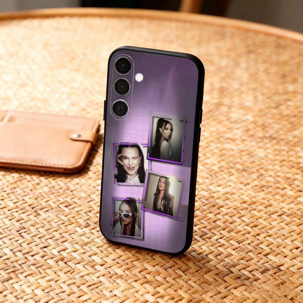 

Singer MMB M-Millie Bobby B-Brown Phone Case For Samsung A73,72,71,A52,51,40,41,A22,A32,31,A13, Soft Black Shell Samsung a20s