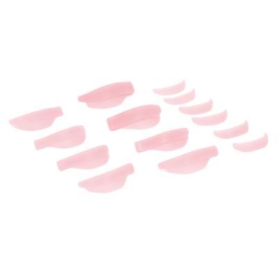 7 Pairs Silicone Eyelash Perming Curler Different Size Reusable Lash Lift Pads for Beauty Salons