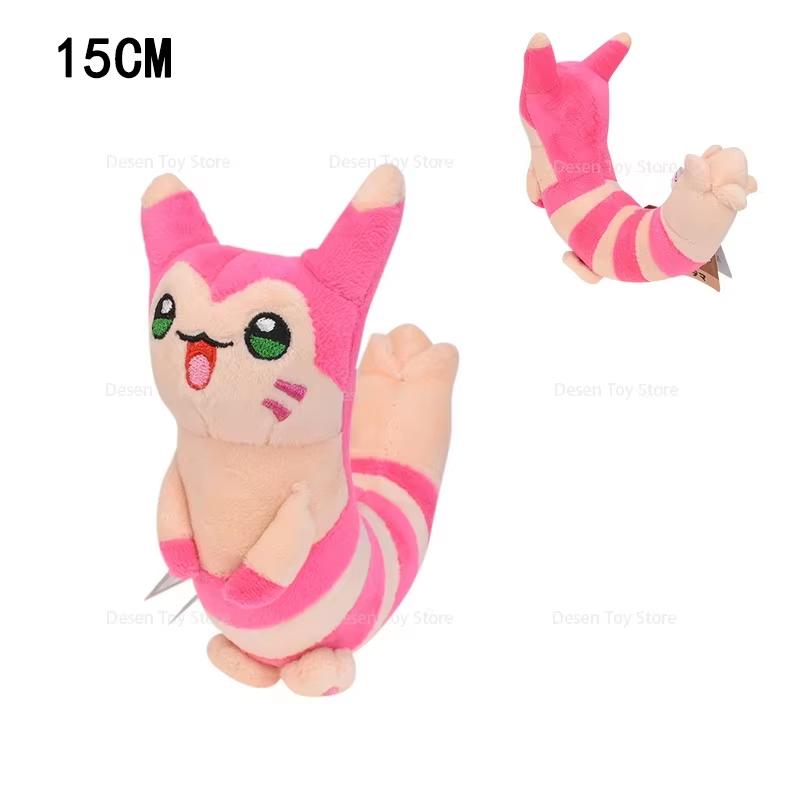 27 Styles Soft Plush Toy Series Yveltal Lucario Aerodactyl Milotic Bidoof Dialga Garchomp Kangaskhan Christmas Gift