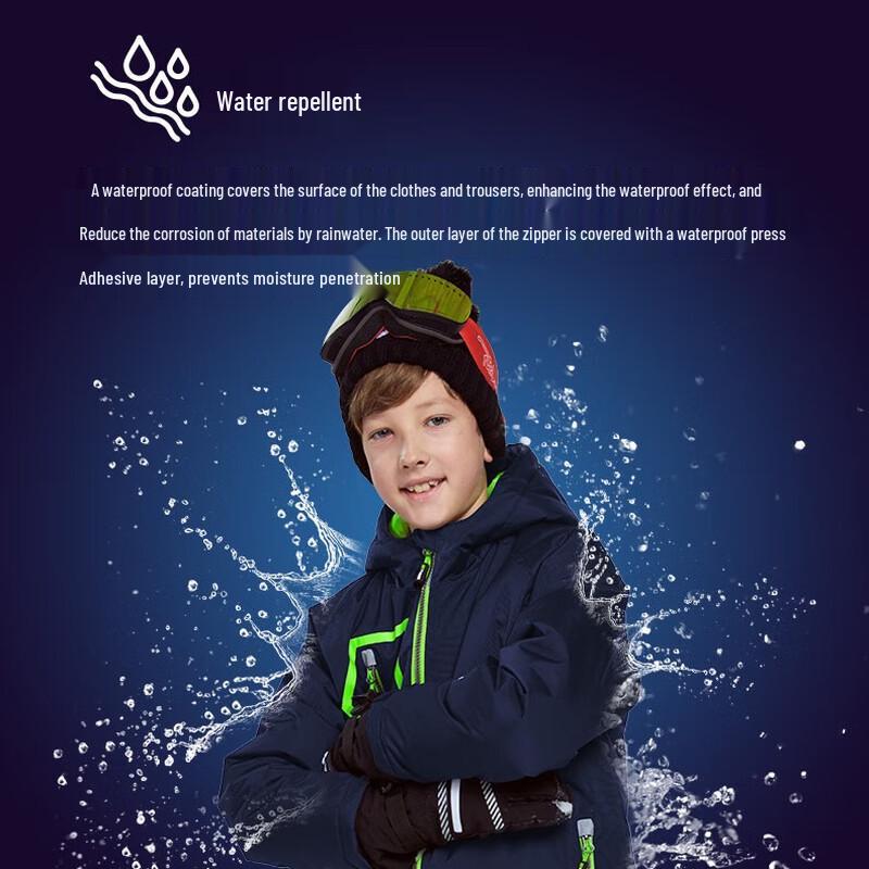 Phibee Kids' Outdoor Ski Suit Set