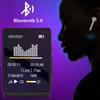 Bluetooth 5.0 Mini MP3 Player 1.77 Inch Student Sports Walkman Support Recording Alarm Clock Time Display Etc.