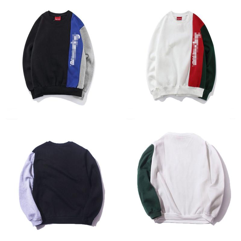 Supreme Letter Print Sweatshirt For Men Casual Sports Wear Fashion