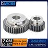 Convex Gear 2 Mold 10 Teeth To 60 Teeth Standard Inner Hole Cylindrical Gear Spur Gear With Table Spur Gear Hole 8-22mm