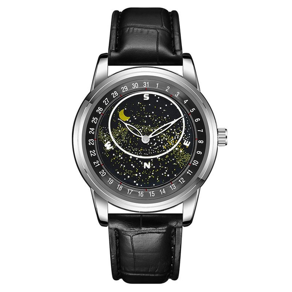 Men's Waterproof Luminous Running Alarm Clock Watch