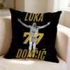 Basketball star LLuka Doncic  Square DoubleSided printed Pillow Case Bedroom Bedside Pillow Sofa Cushion Cover