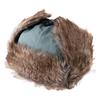 Nakota TerraJourney Flight Cap with Large and Fur One Size Fits Most Gray Cap, Earflaps, Size, Men's Women's, Ears, Warm, Snow, Outdoor, Snowboarding,