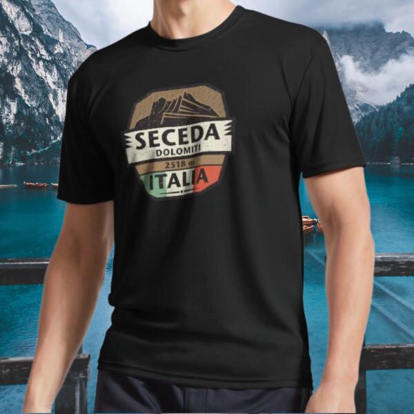 

New Shirt Seceda, Dolomiti Logo Active T-Shirt Funny Size S to 5XL 2XL