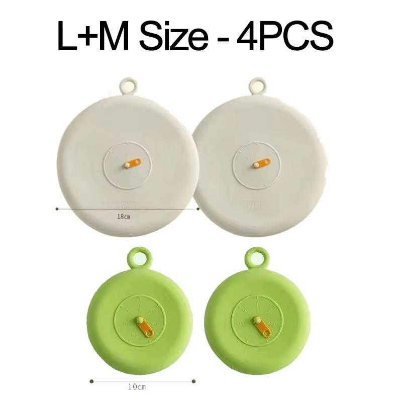 Utensilios de Cocina de Silicona Conservación Fresca Elástico Universal Tapa de Bol Refrigerador Horno Microondas Sellado