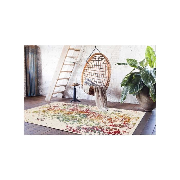 Tapis orient style ORIENTAL DESTRUCTURE 2 Multicolore 120x170 OEKO TEX®